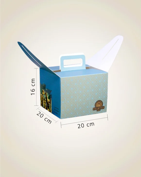 Cake boxes with handle